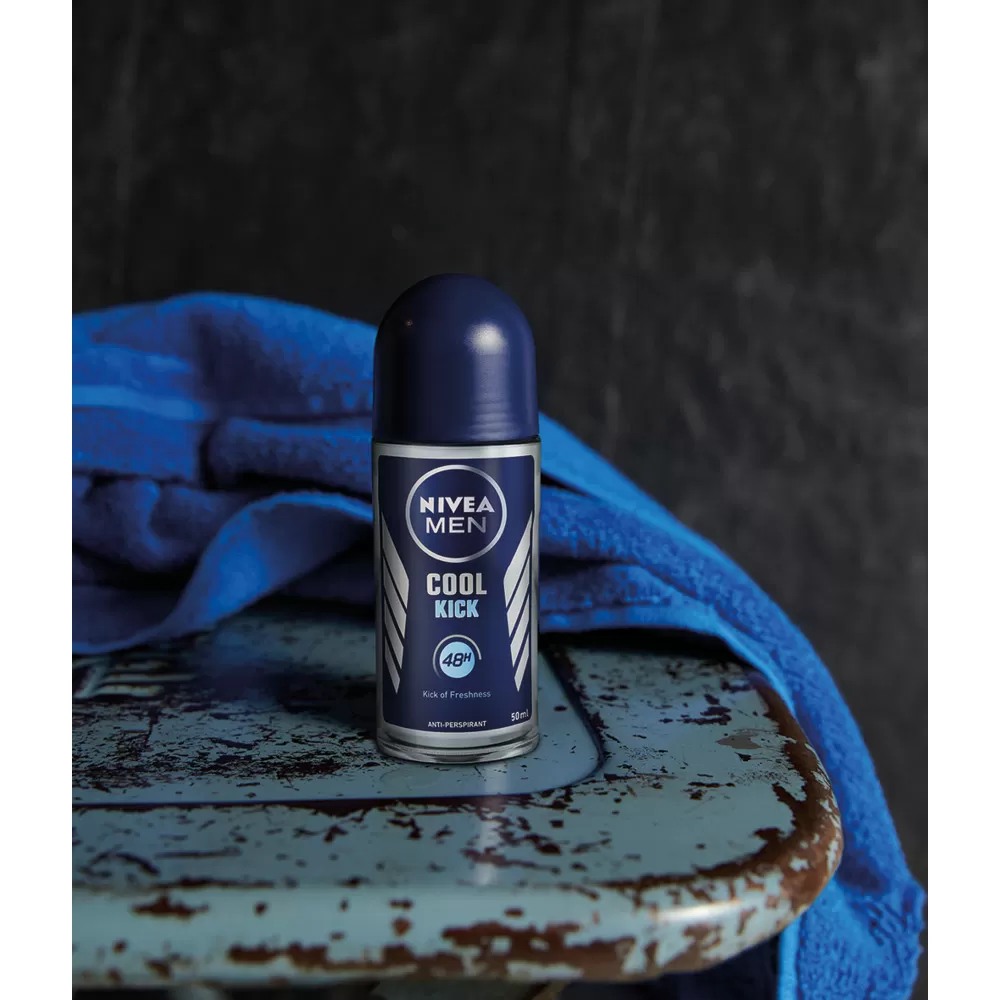 Nivea Men Cool Kick Deo Roll On - 50 ml.
