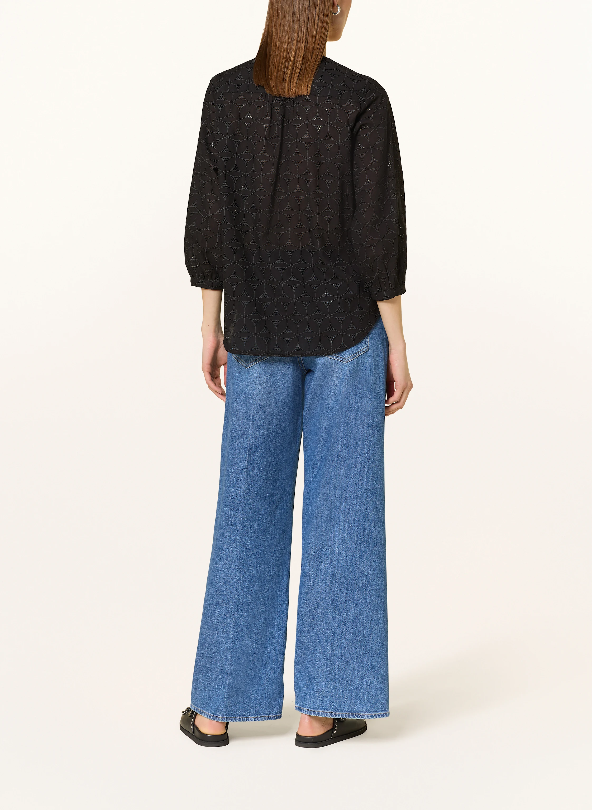 BRAX Bluse VELIA mit Lochspitze