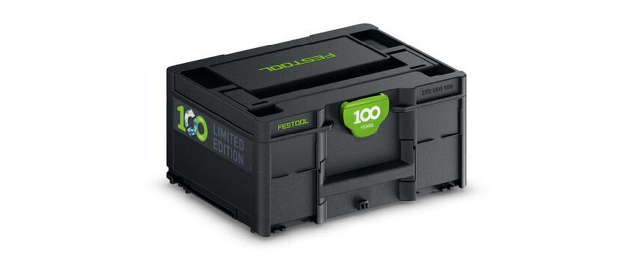 100 Jahre Systainer³ SYS3 M 187 ECO -teilig<br>Systainer aus hochwertigem recyceltem Material