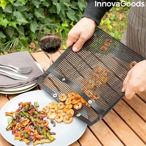 InnovaGoods Non Stick Grillnet 2-pak Grillmåtte