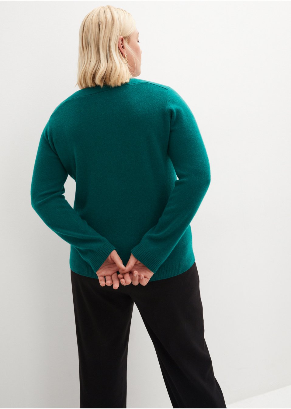Pull en laine avec teneur en Good Cashmere Standard®