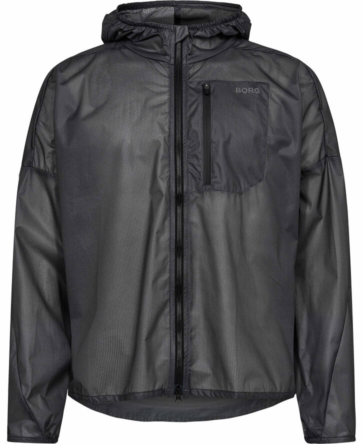 Björn Borg BORG RUNNING JACKET Dark grey