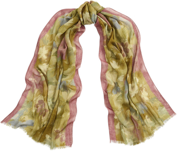 Lauren Ralph Lauren WOOL-PAINTERLY FLORAL WRP Cream
