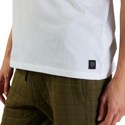 T-Shirt manches courtes Fox WOMEN LEVEL UP - Blanc