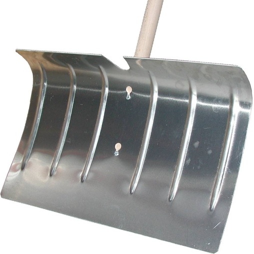 Pelle - Poussoir à neige - Aluminium - Largeur 50 cm - Manche 135 cm