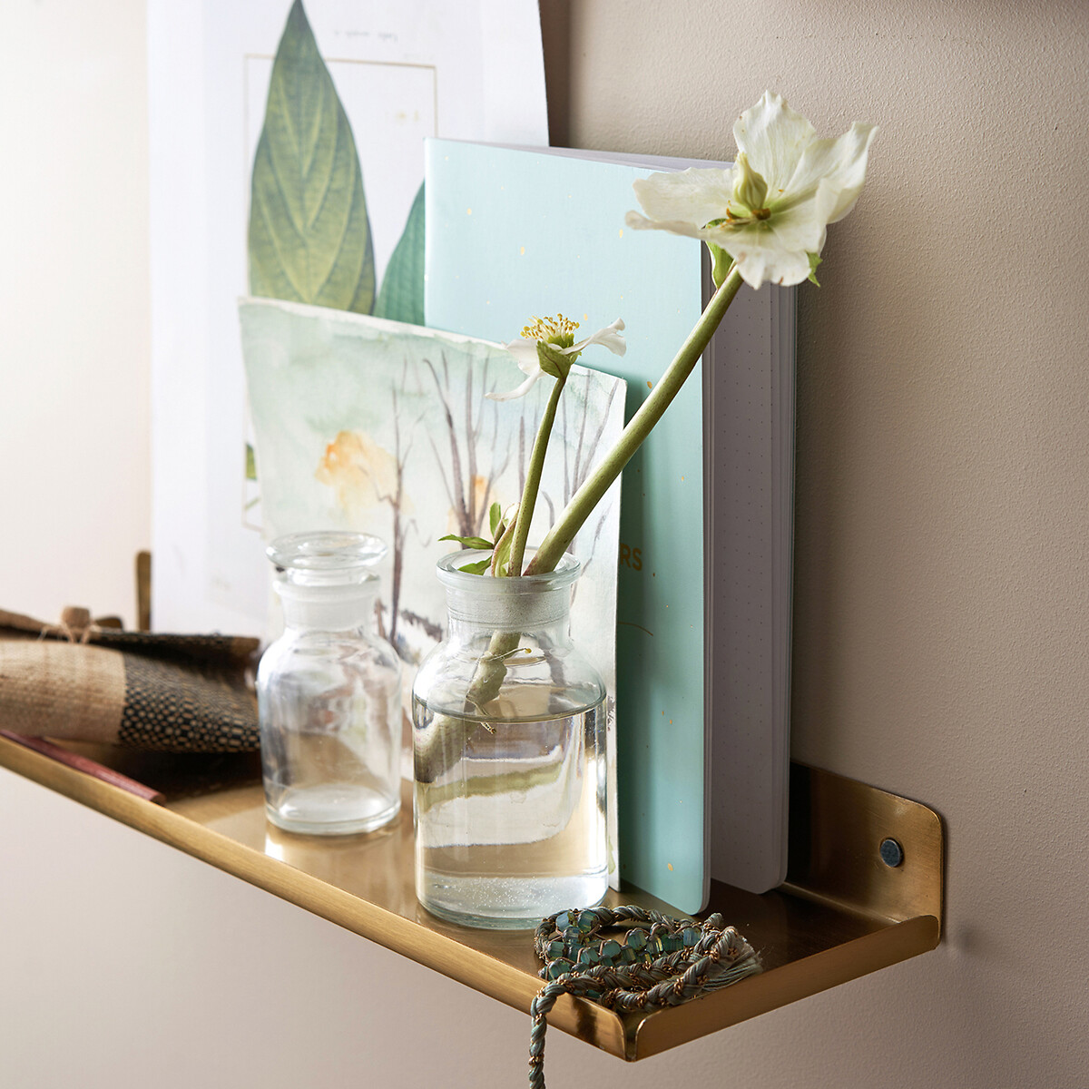 LA REDOUTE INTERIEURS<br>Prateleira de metal L43 cm, Acia