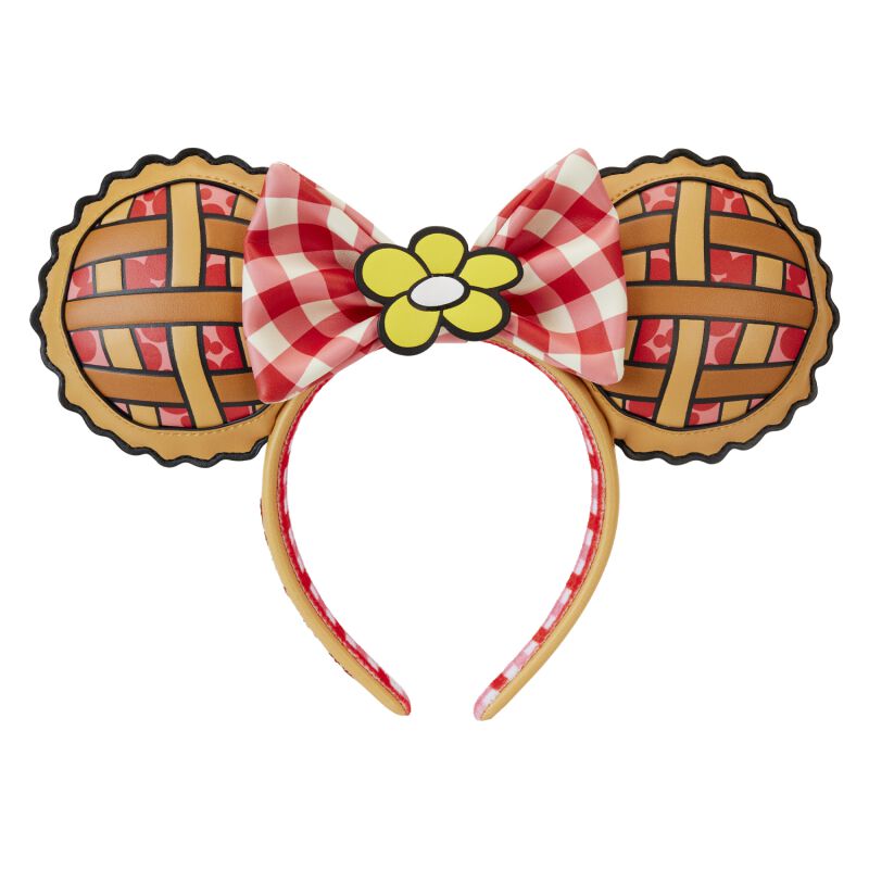 Loungefly - Minnie & Mickey Picnic Pie | Mickey & Minnie Mouse Serre-tête