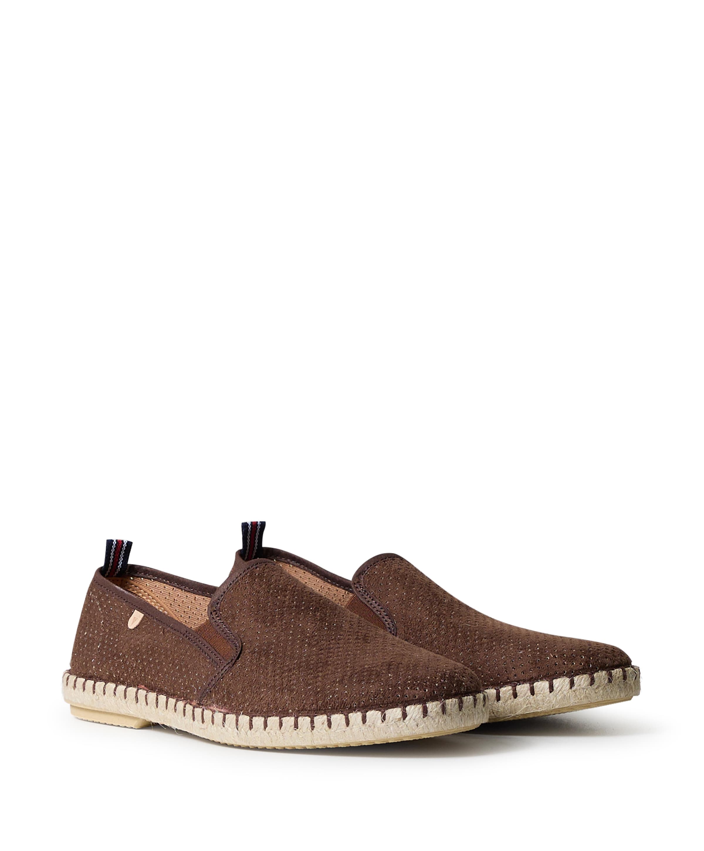 Verbenas TOM HOLE/MICRO heren sneakers bruin