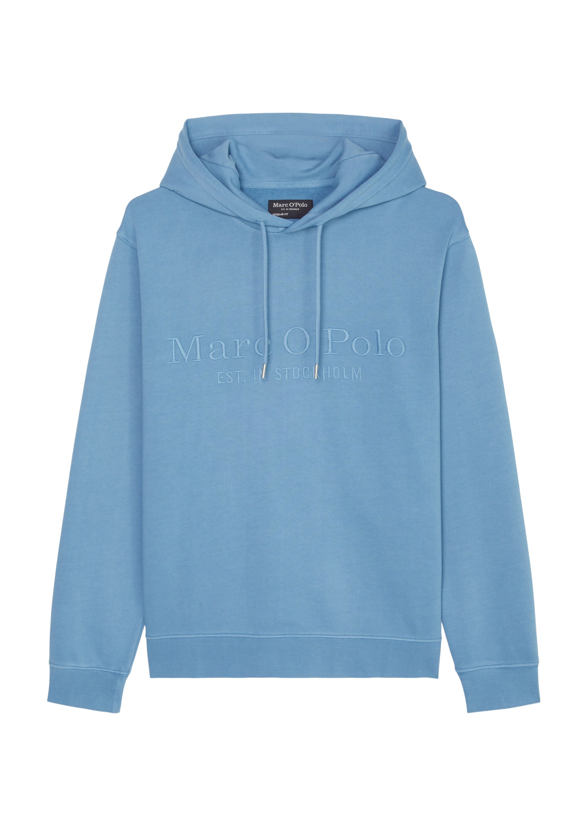 Hoodie regular mit Logo-Stickerei