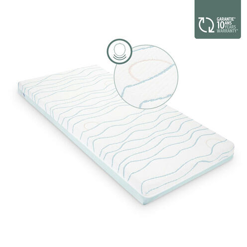 Matelas Cosy'Lite ergonomique 60x120 cm Blanc - BABYMOOV