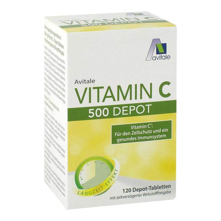 Vitamin C 500 mg Depot Tabletten, 120 St