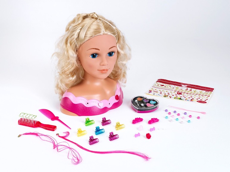 Princess Coralie make-up -en stylingkop