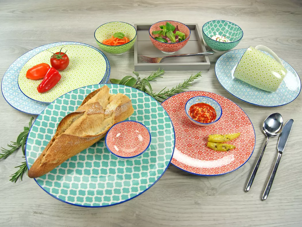 Dessertteller Mediterran Ø 21 cm