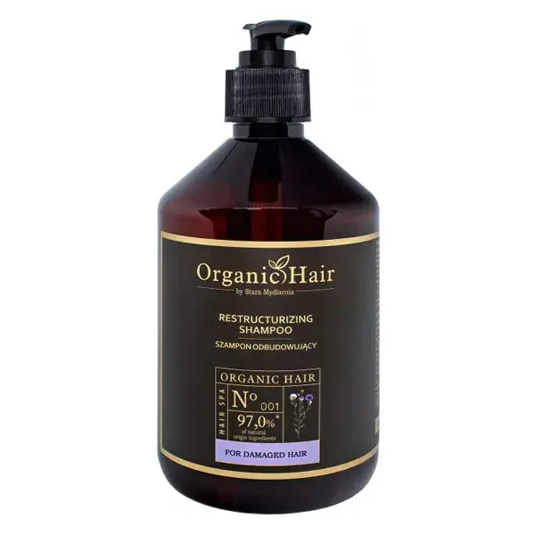 Shampoo Reestruturante Capilar Orgânico Bodymania 500ml