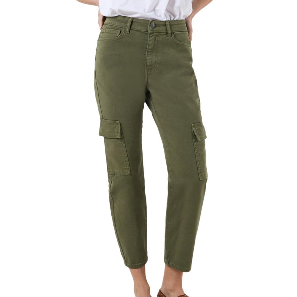 Noisy May Jean Cargo Kaki Femme Noisy May Moni Hw