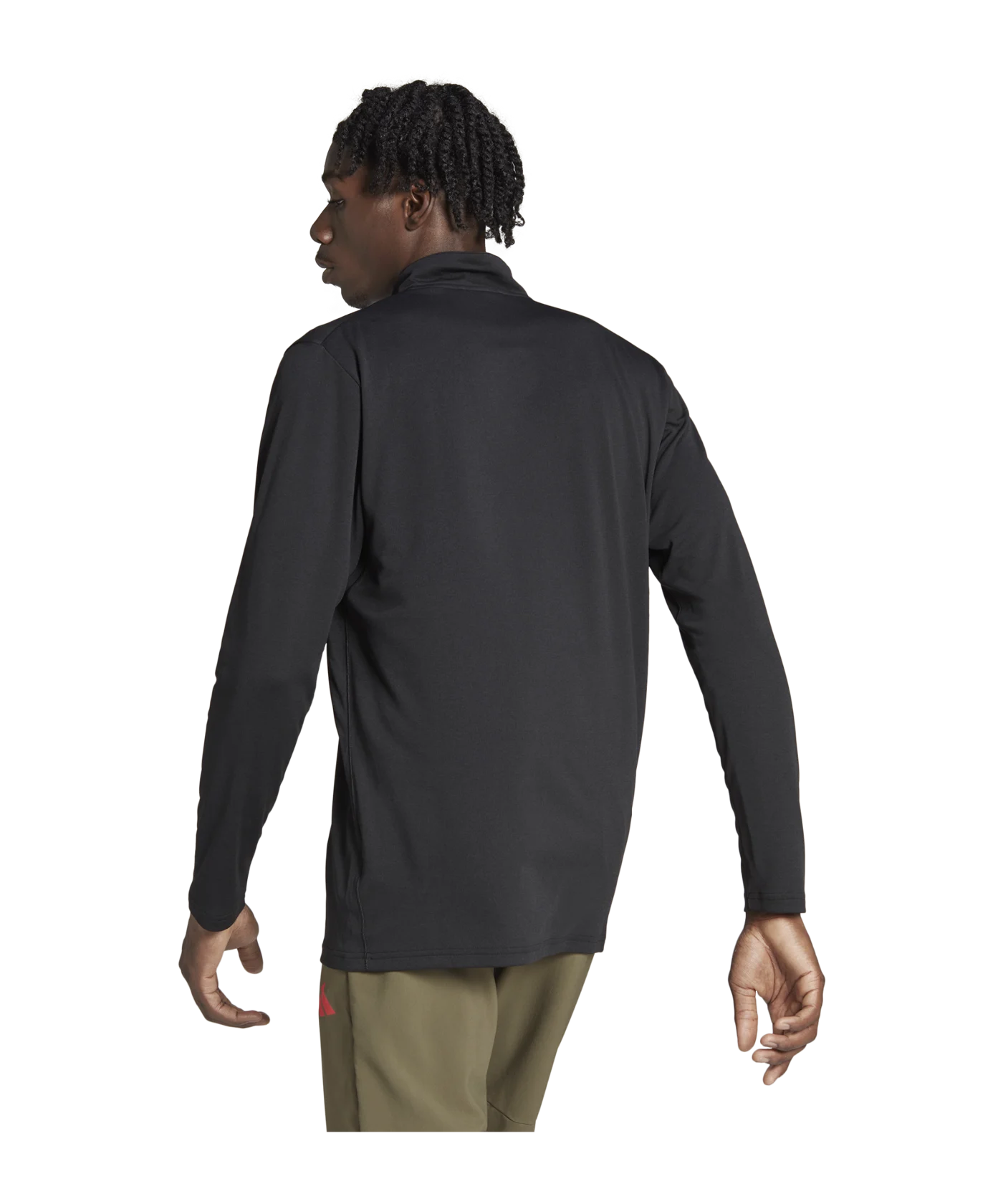 adidas Seasonal HalfZip Sweatshirt Schwarz