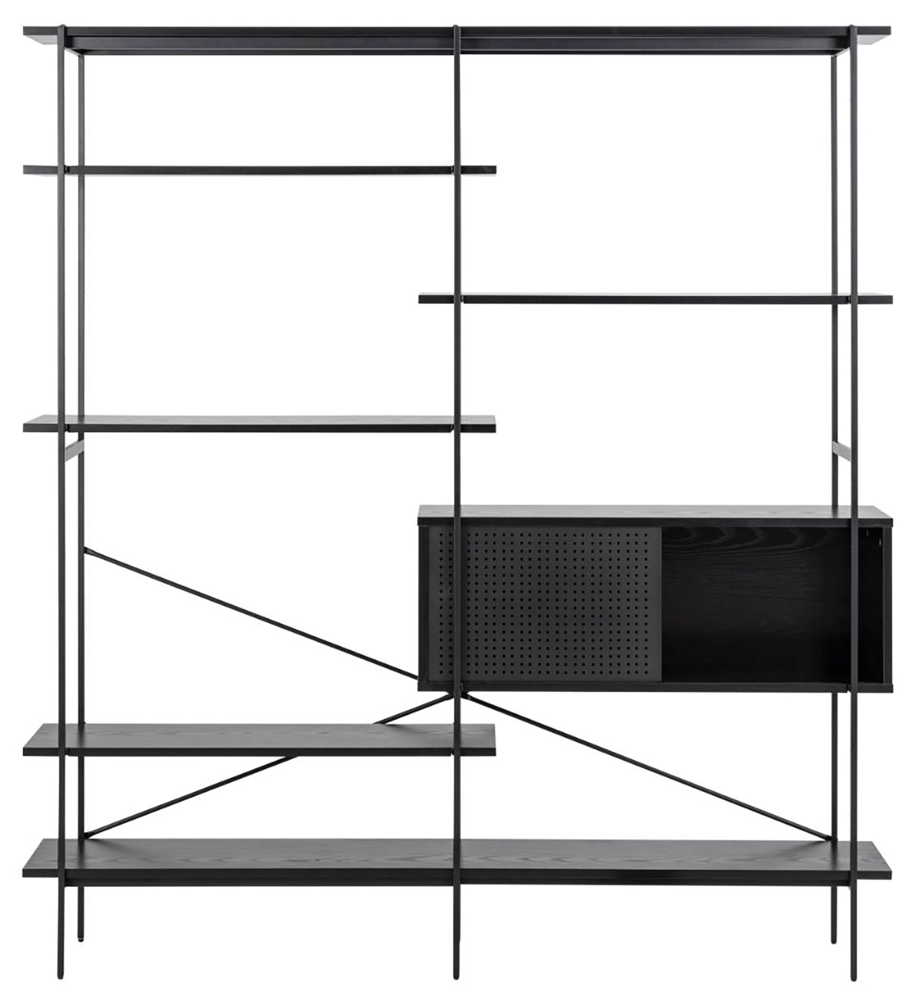 Wandkast Aarhus - Zwart