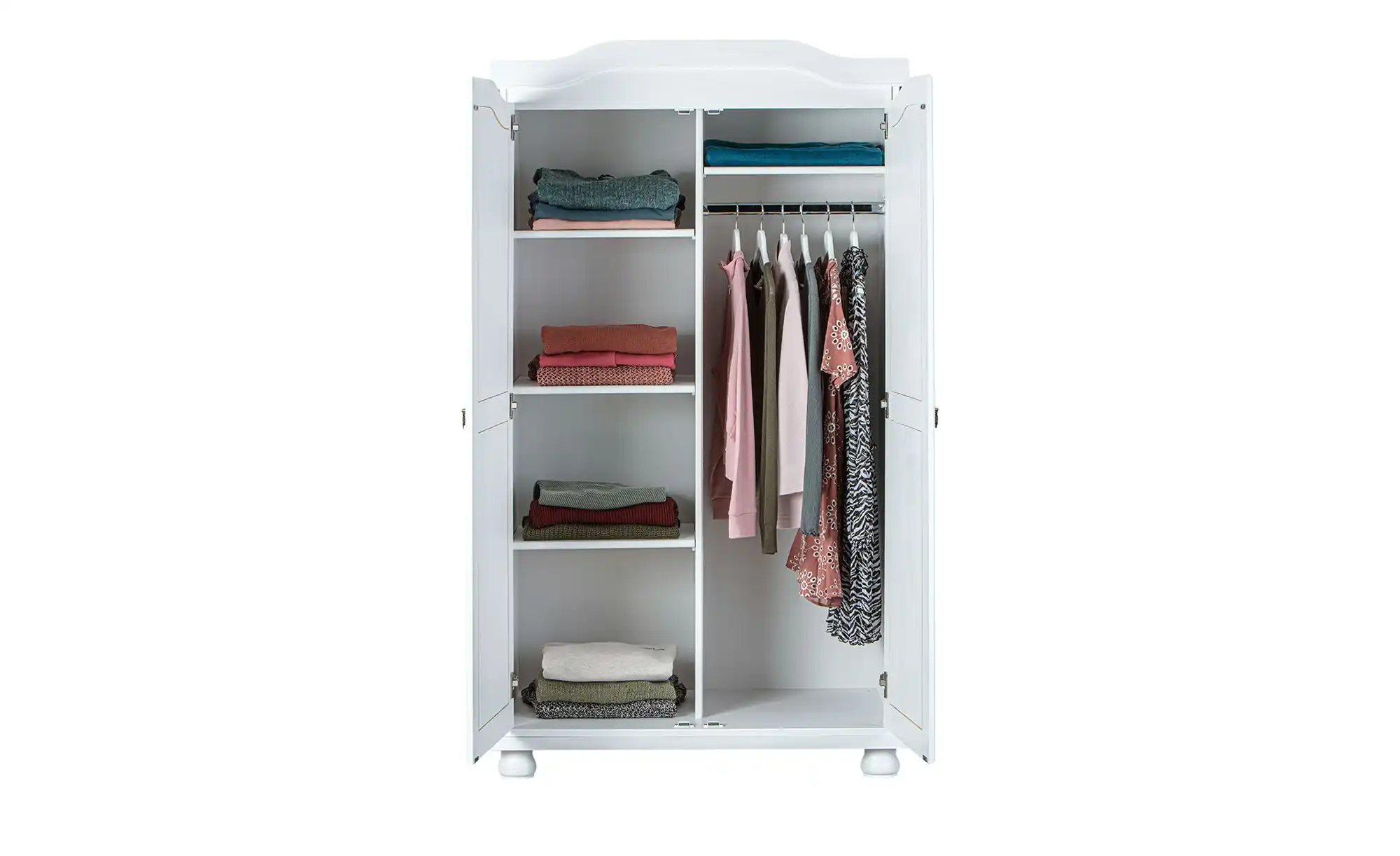 Kleiderschrank rustikale Landhausoptik Newport