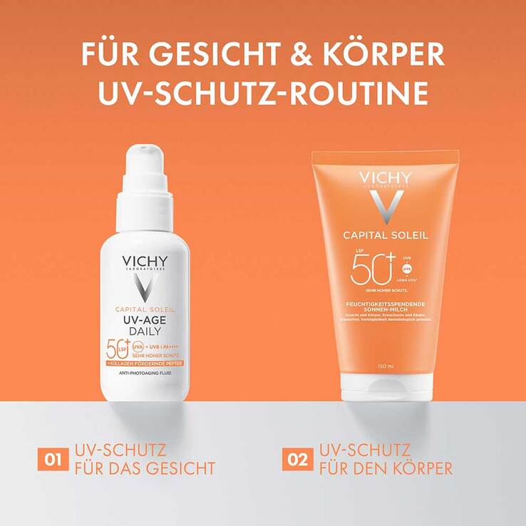 Vichy Capital Soleil Sonnenschutz-Milch LSF 50 + , 150 ml