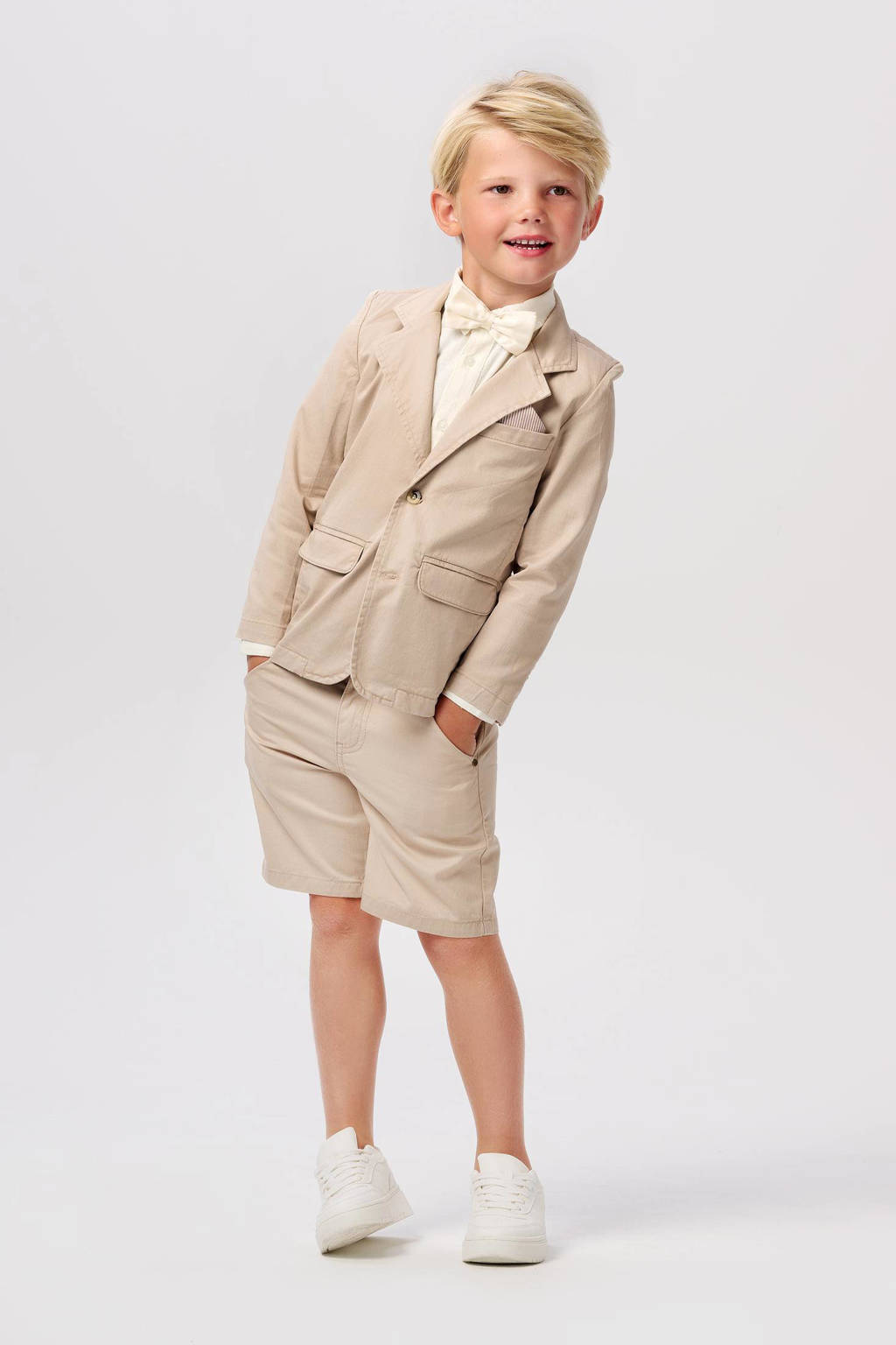 Noppies regular fit chino short Daleville beige