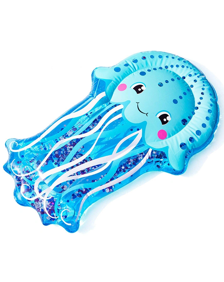 Baby-Wassermatte QUALLE (147x94) in blau