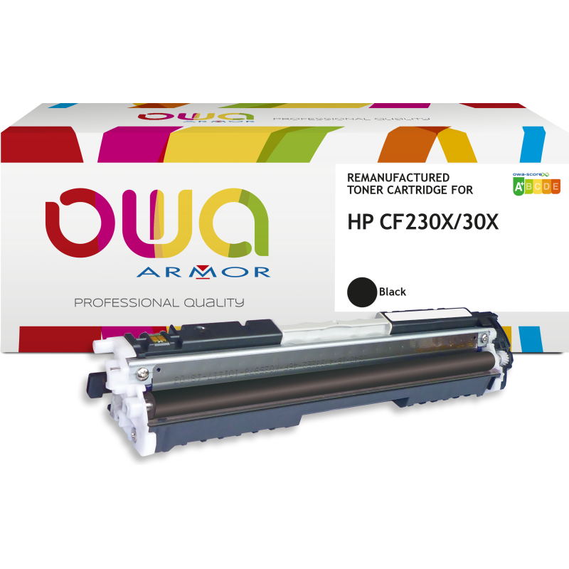 Toner remanufacturé OWA - haute capacité - Noir - pour HP CF230X