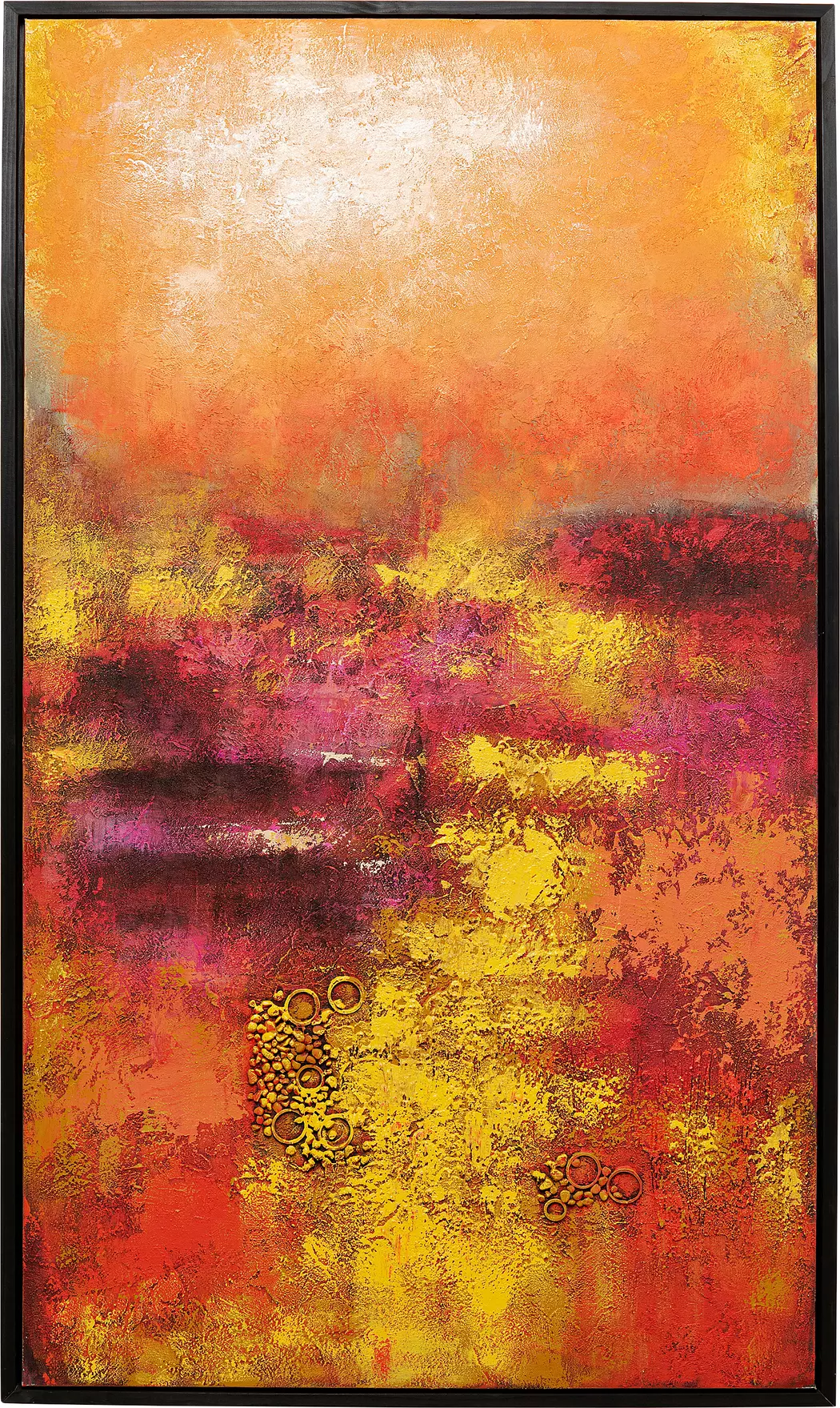 Wandbild 125 x 215 cm Jardin 55804