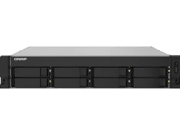 [OUTLET] - QNAP TS-832PXU - NAS-server - 8 bays - rackversion - SATA 6Gb/s - RAID RAID 0, 1, 5, 6, 10, 50, JBOD, 60 - RAM 4 GB - Gigabit Ethernet / 2.5 Gigabit Ethernet / 10 Gigabit Ethernet - iSCSI support - 2U