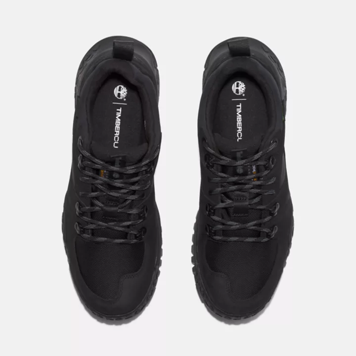Chaussure de randonnée basse à lacets Motion Scramble imperméable pour homme en noir