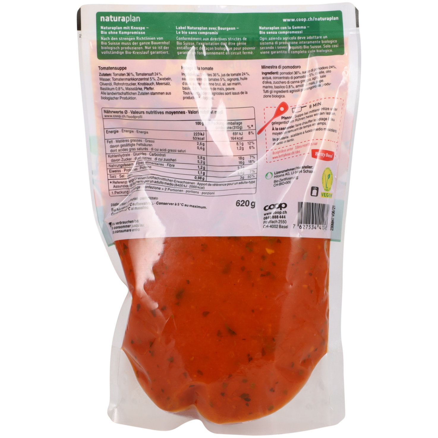 Naturaplan Bio Tomatensuppe
