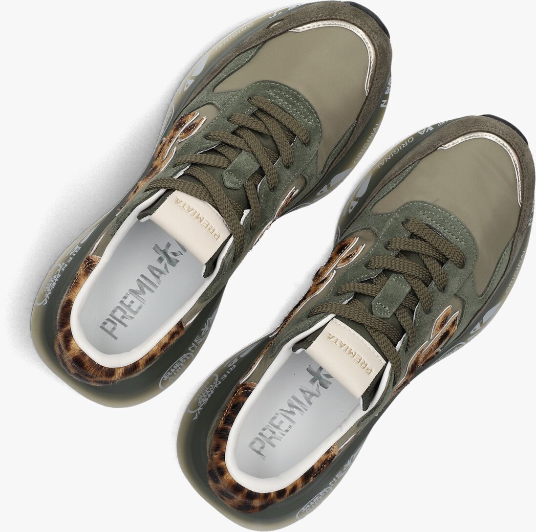 groene premiata lage sneakers lauryn