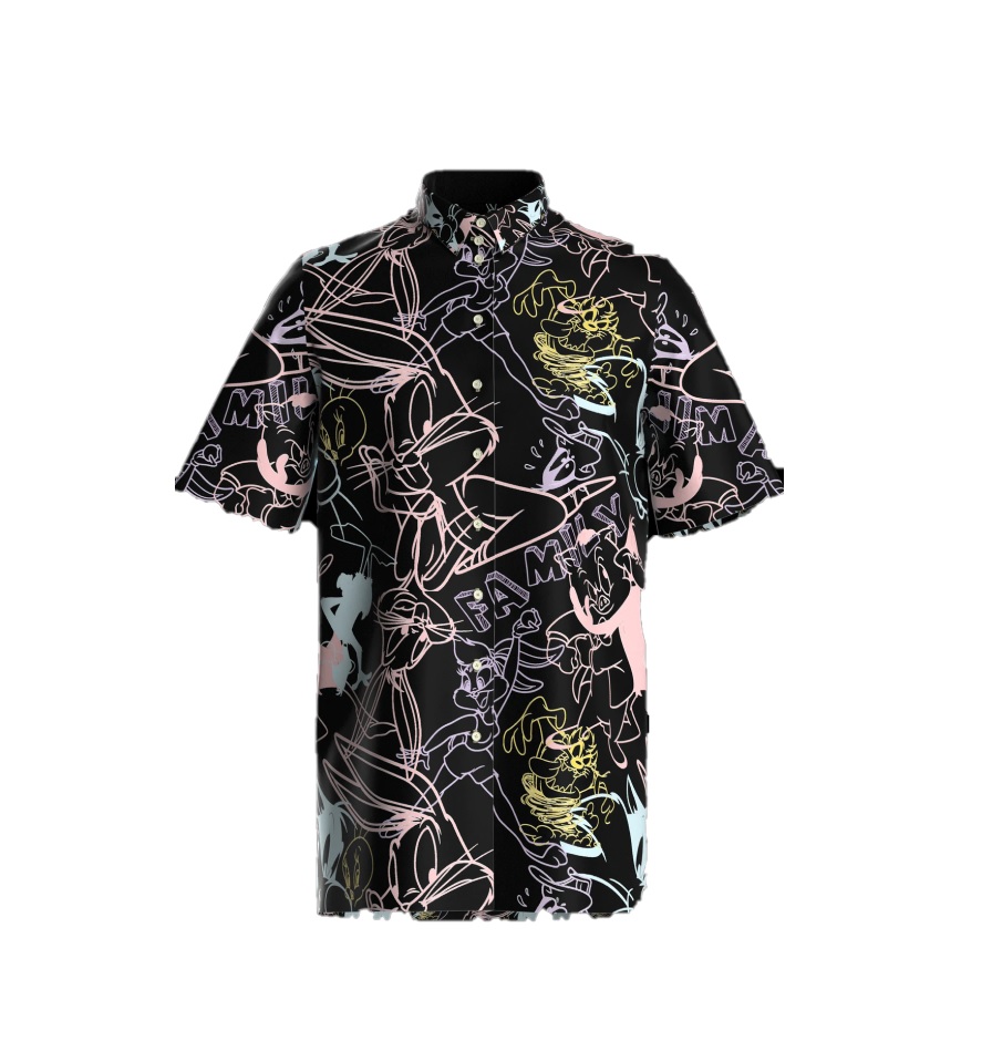 Family First Milano X Looney Tunes Heren T-Shirt Multicolor