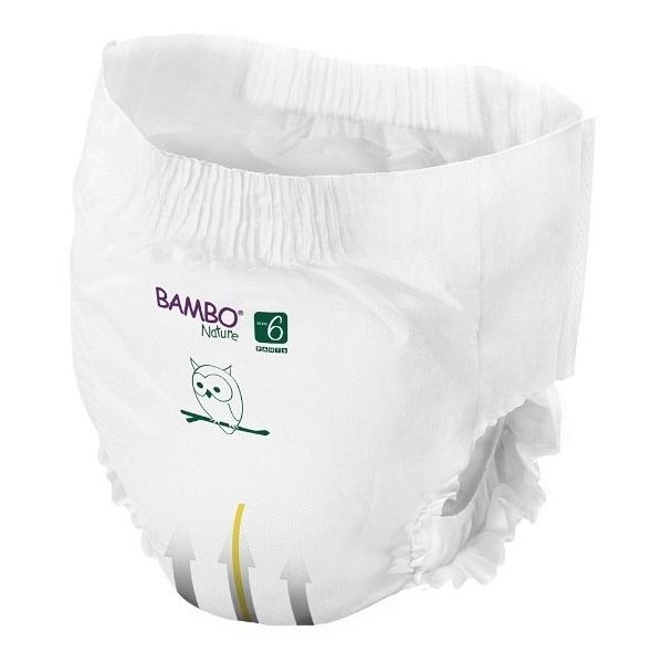 Bambo Nature Fralda Cueca de Treino 6 XXL  18Kg 18 Unidades