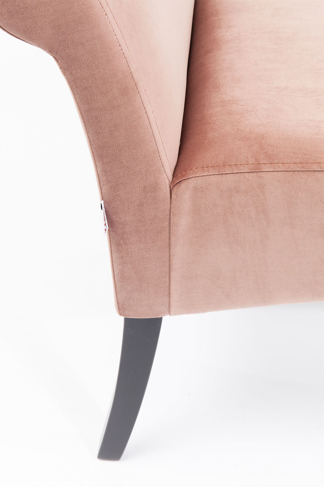KARE DESIGN Bank MOTLEY 108 x 61 x 40 cm Textil rose