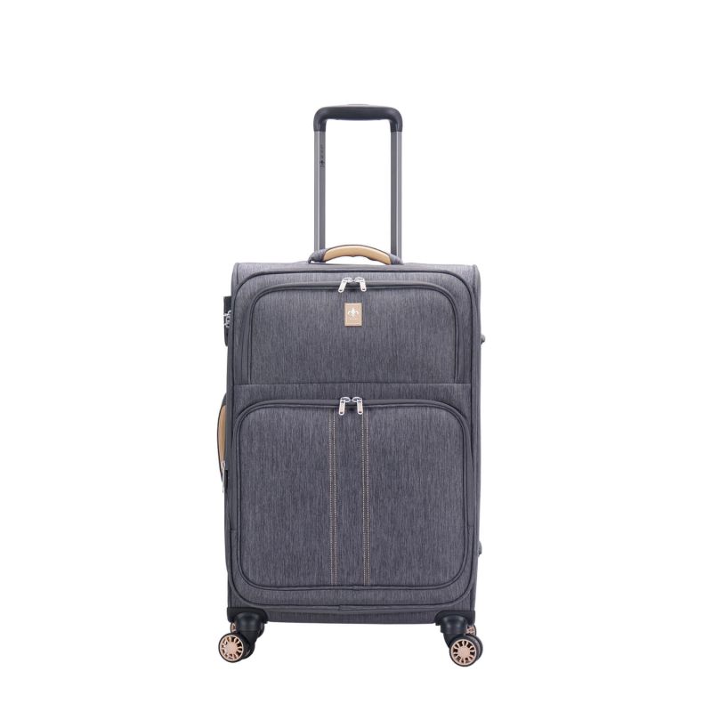 Valise souple 355 Extensible 67 cm Gris foncé