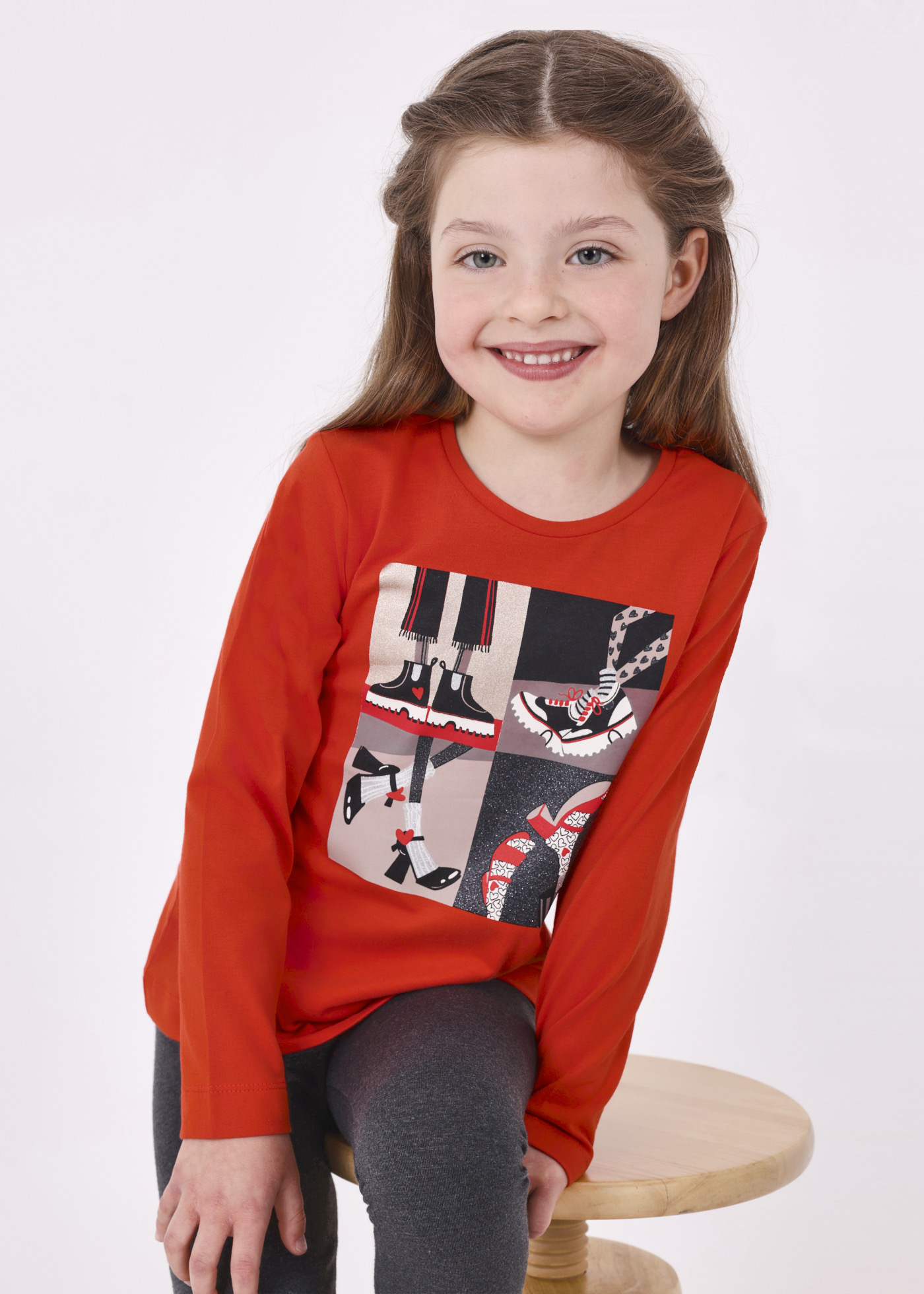 Camiseta estampada Better Cotton para meninas