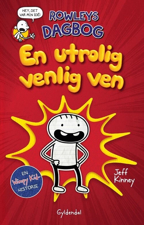 Rowleys Dagbog - En Utrolig Venlig Ven - Jeff Kinney - Bog