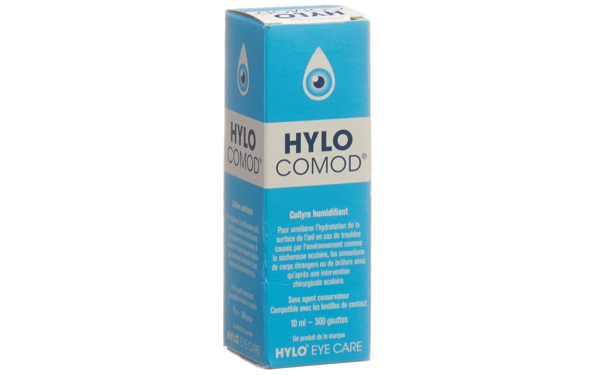 Augentropfen Hylo Comod 10 mlBefeuchtende Augentropfen