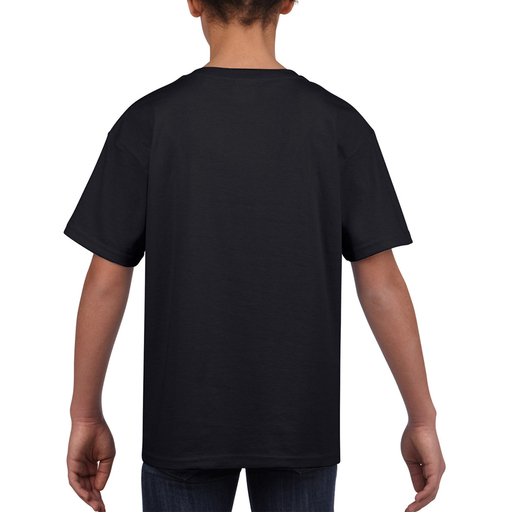 Camiseta básica de manga curta Gildan, elegante e macia