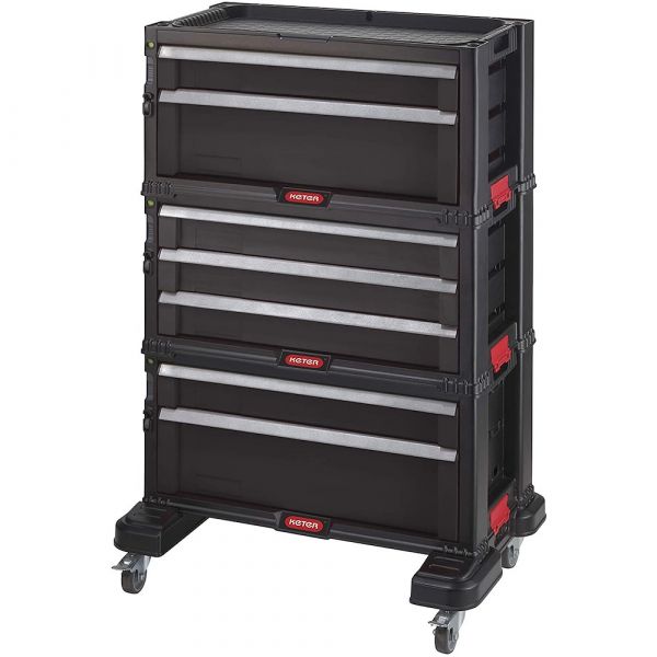 Keter Carro de Ferramentas 7 Gavetas