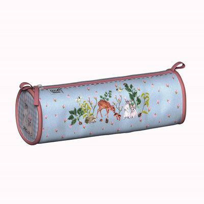 Trousse ronde Animascot' - 1 compartiment - différents modèles disponibles - Quo Vadis
