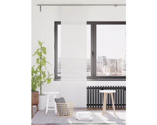 Manhattan schuifgordijn, wit, 60x245 cm