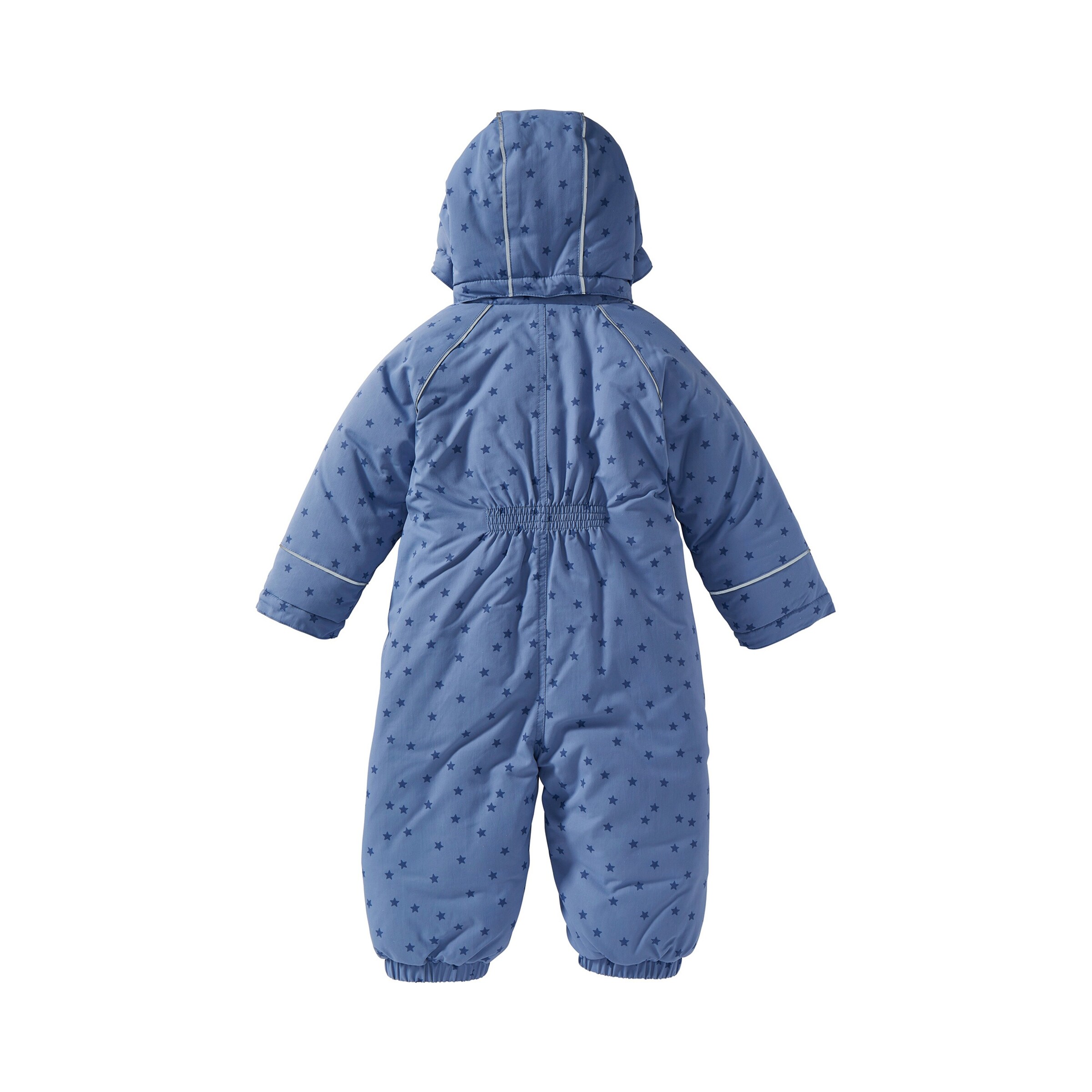 Bornino Schneeoverall mit Kapuze Sterne blue