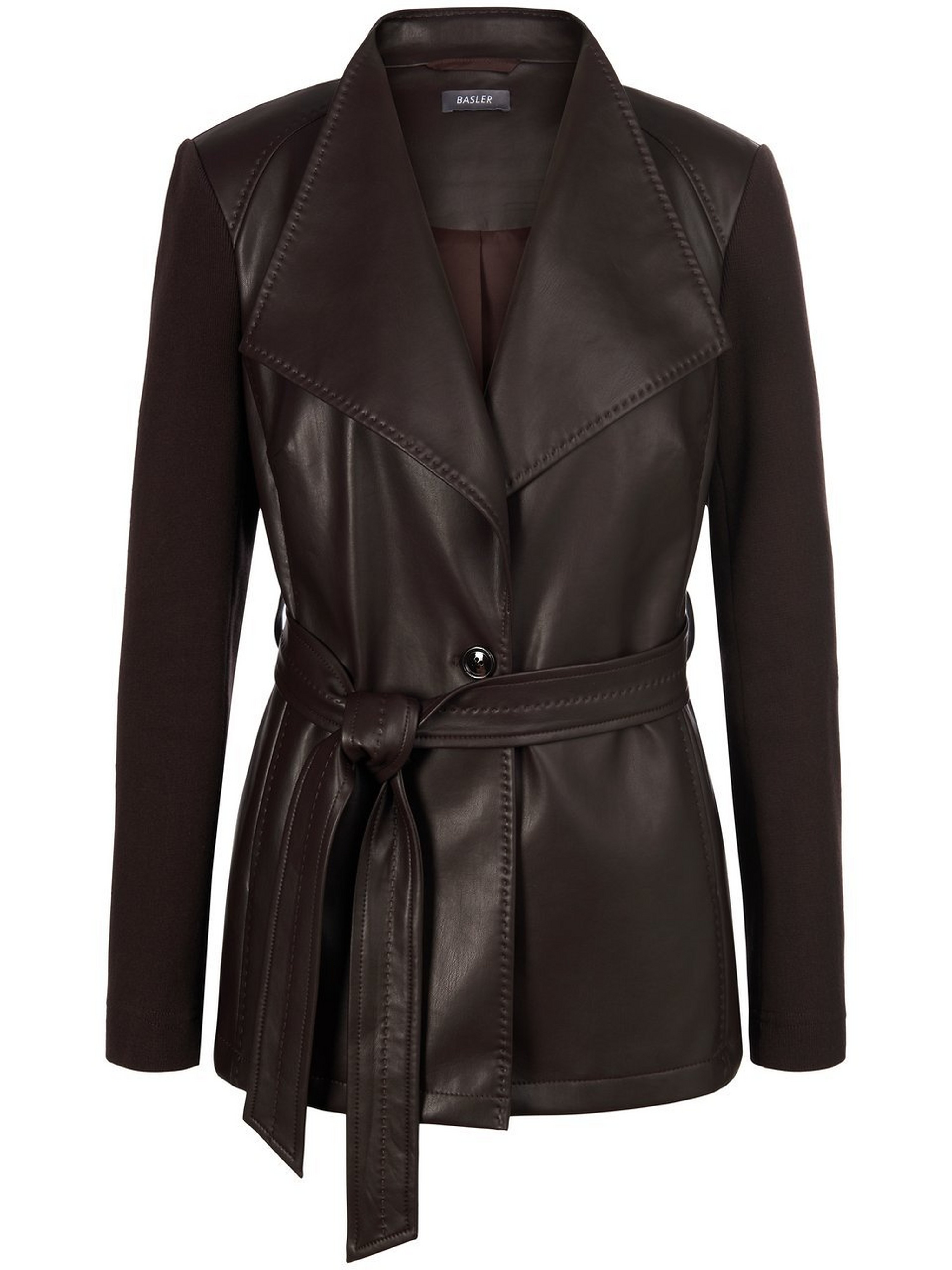 Jacke mit Spatenkragen