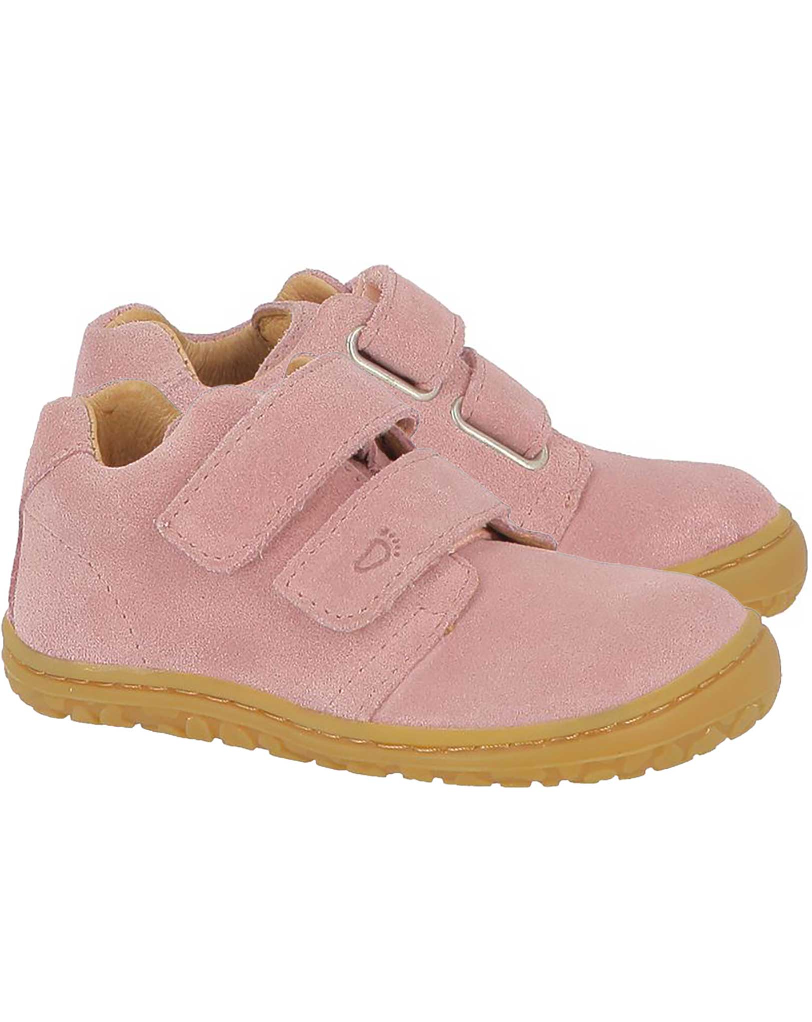 Kletthalbschuhe NOAH BAREFOOT SUEDE in chiffon