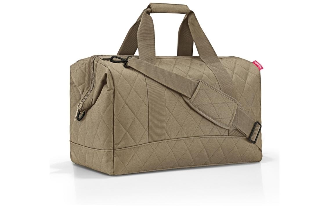 Umhängetasche Allrounder L Rhombus OliveTasche aus recyceltem Material