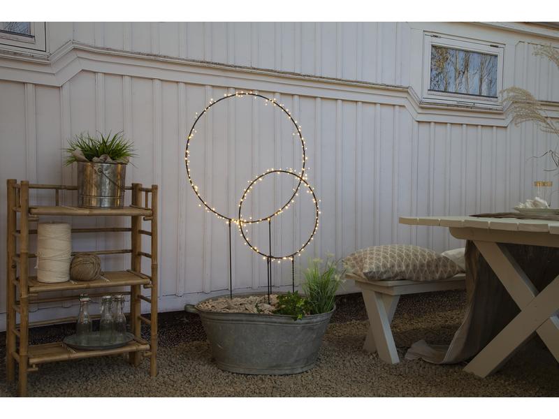 Star Trading Gartenlicht Barlumi, 120 LEDs Lichtbogen mit 120 LEDs