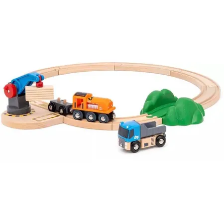 BRIO Starterset Güterzug mit Kran A