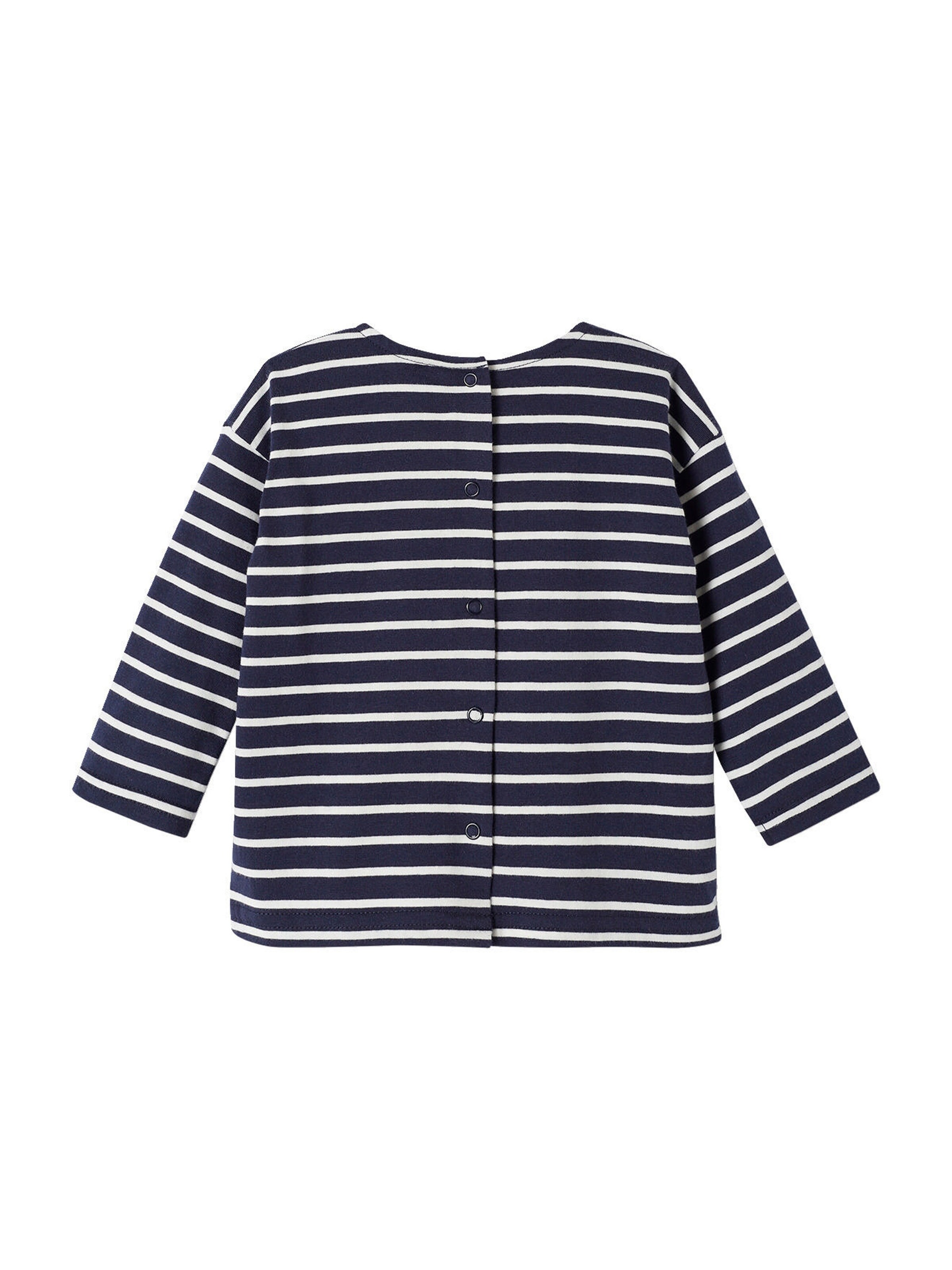 Vertbaudet Baby Ringelshirt blau gestreift
