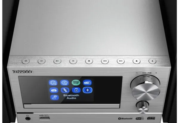 Kenwood M-7000S-S - Mikrosystem - sølv
